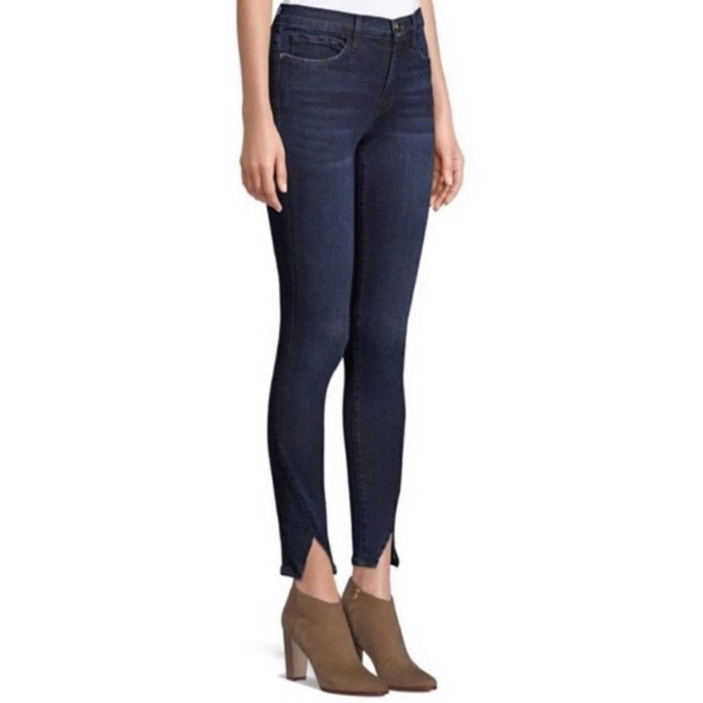 FRAME Ali High Rise Skinny Split Cuff Ankle Jeans Size 27